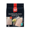 I&J The Finest Frozen Barramundi Fillets Skin On 500 gm