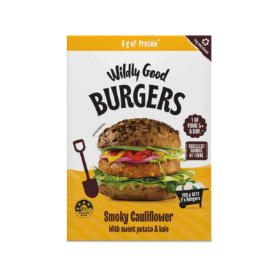Australian Frozen Wildly Good Smoky Cauliflower Veggie Burgers