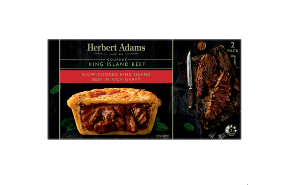 Australian Frozen Herbert Adams Gourmet King Island Beef Slow-Cooked King Island Beef In Rich Gravy