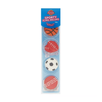 Dollar Sweets Sporty Icing Decors