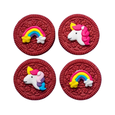 Dollar Sweets Unicorns & Rainbows Icing Decors