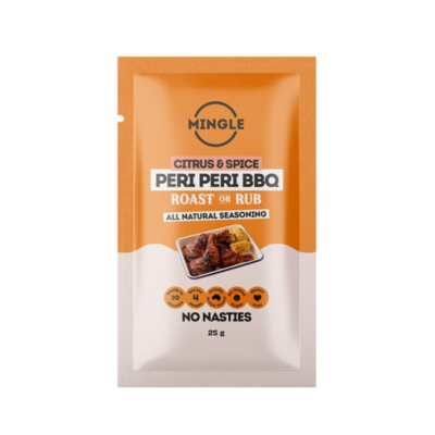 Mingle Citrus and Spice Peri Peri BBQ All Natural Seasoning