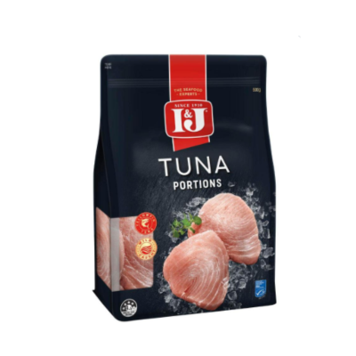 I&J The Finest Frozen Tuna Portions 500g