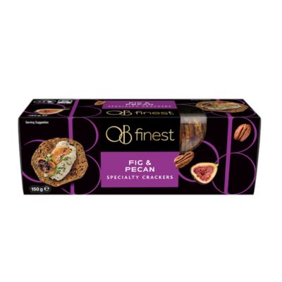 Australian Ob Finest Specialty Crackers Fig & Pecan