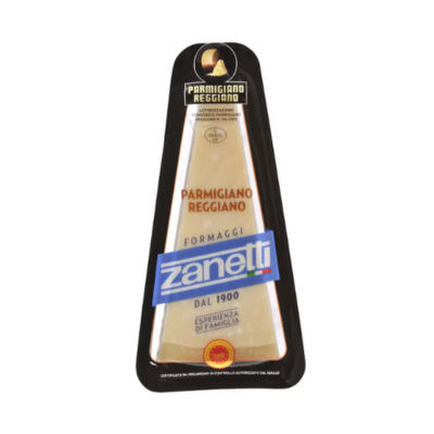 Italian Zanetti Parmigiano Reggiano Cheese 200 gm
