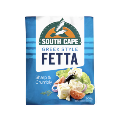 Australian South Cape Greek Style Fetta 200gm