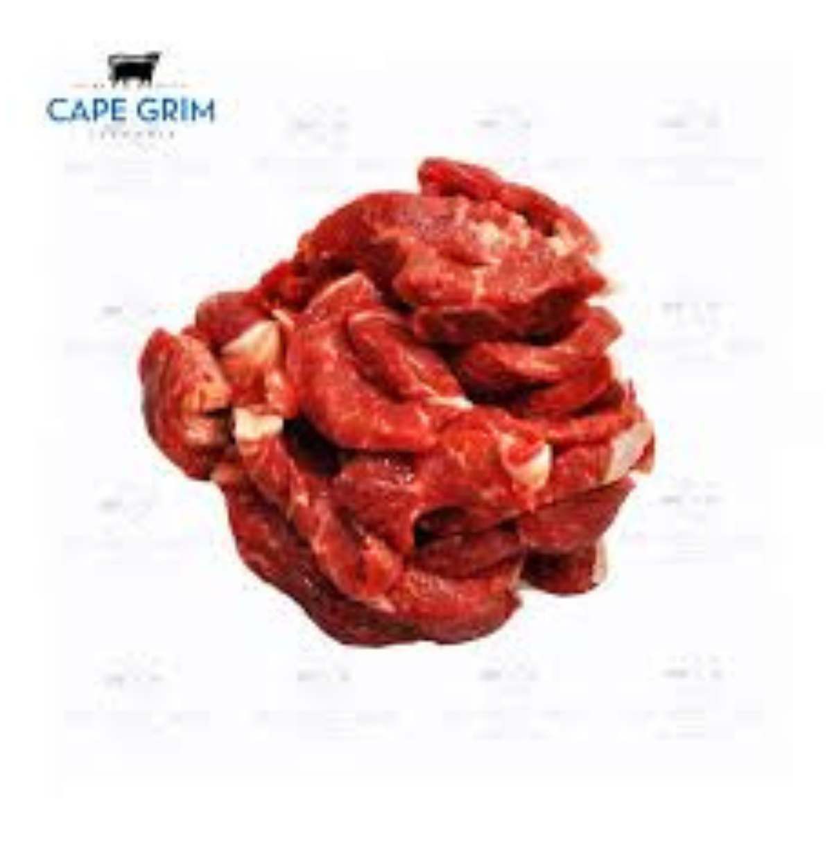 Australian Frozen Grass Fed Cape Grim Sirloin Beef Strips - 500 g