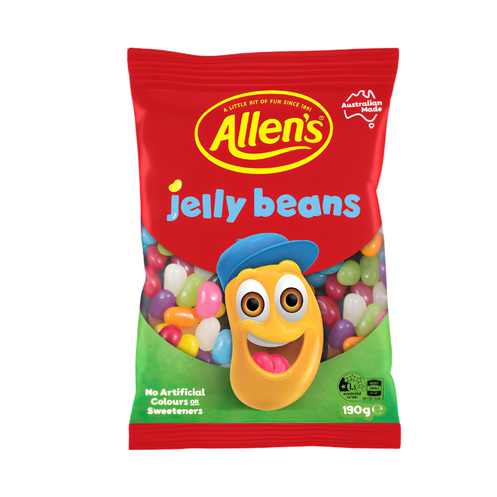 Australian Allen's Jelly Beans 190g
