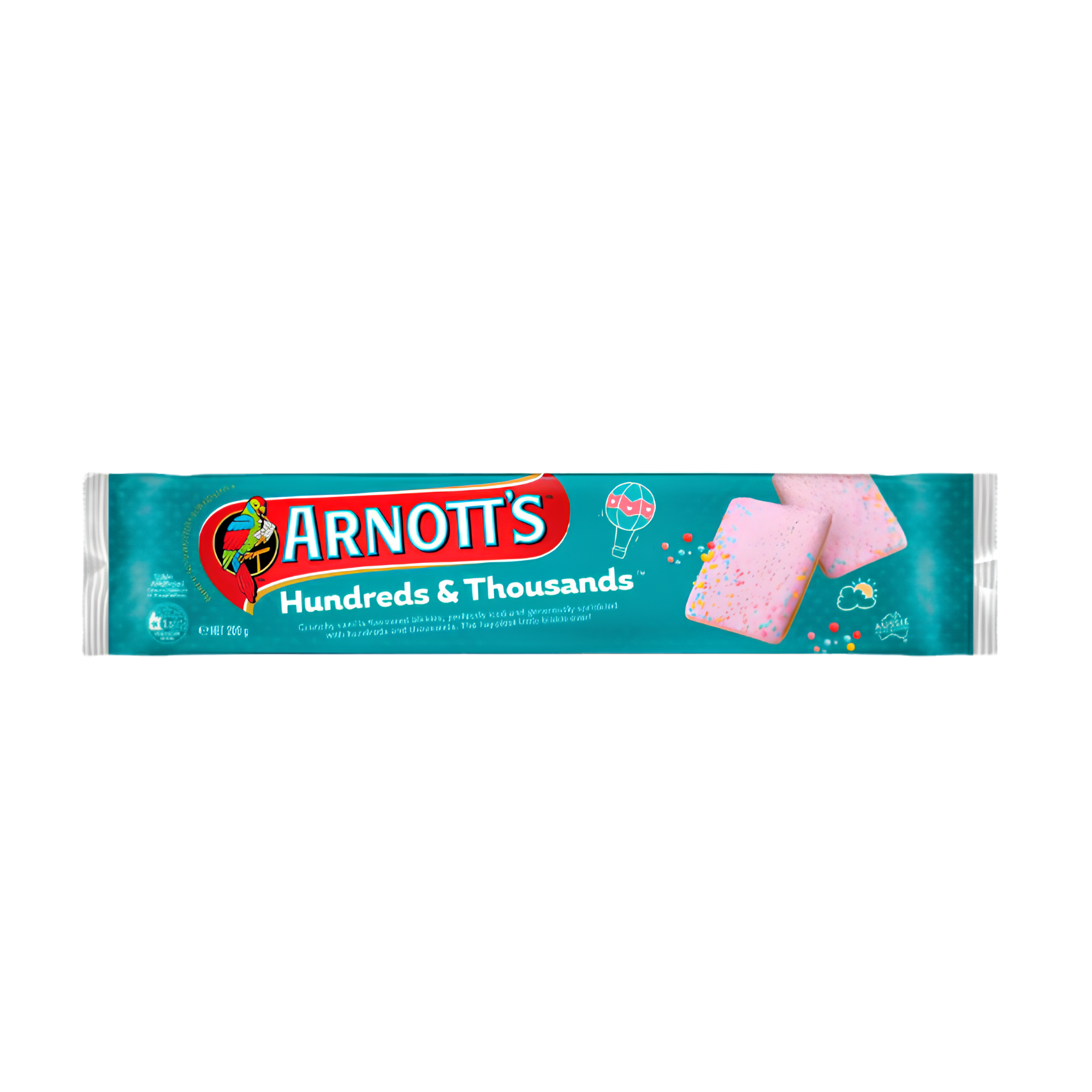 Australian Arnott's Hundreds & Thousands Biscuits 200g