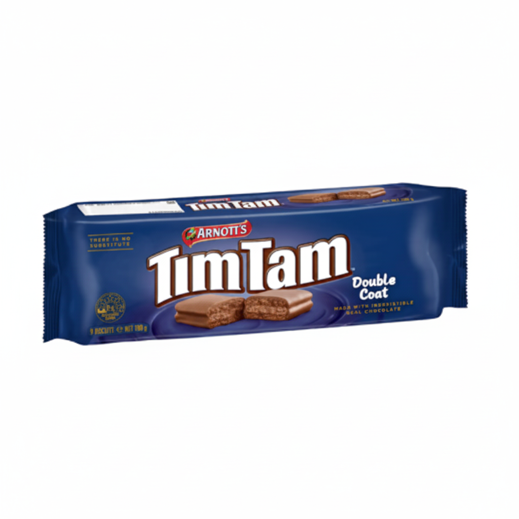 Arnott's Tim Tam Double Coat Biscuits Made with Irresistible Real Chocolate