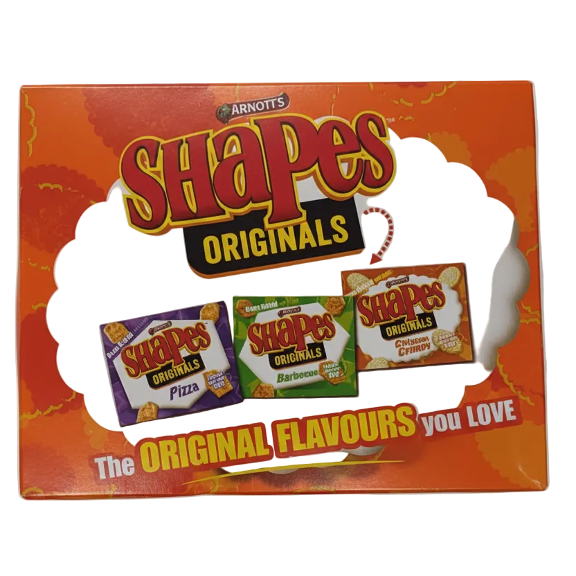 Australian Arnott's Shapes Chicken Crimpy 175g