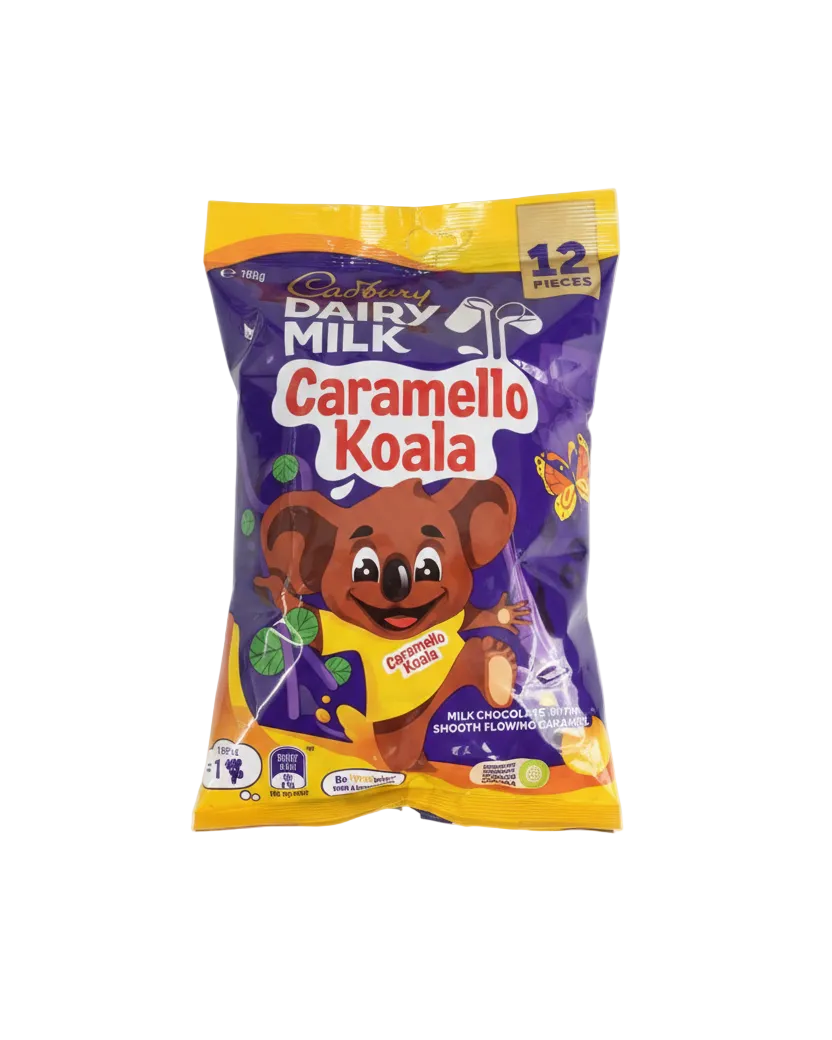 Australian Cadbury Caramello Koala Sharepack 180g (12 pieces)
