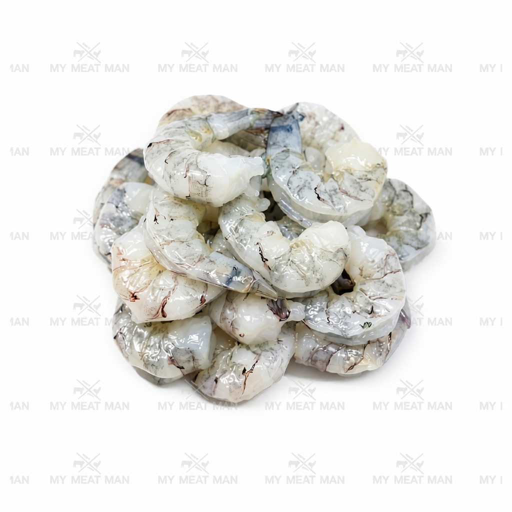 Australian Raw Prawns Deveined Tail Off 500g (Frozen)