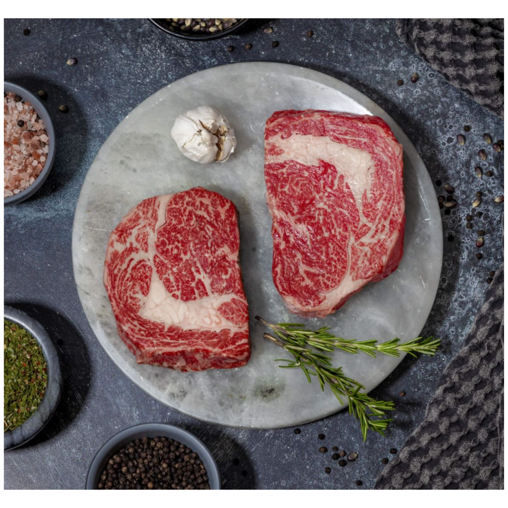Australian Sher Wagyu Ribeye M9 Steak (Frozen) — alternate angle