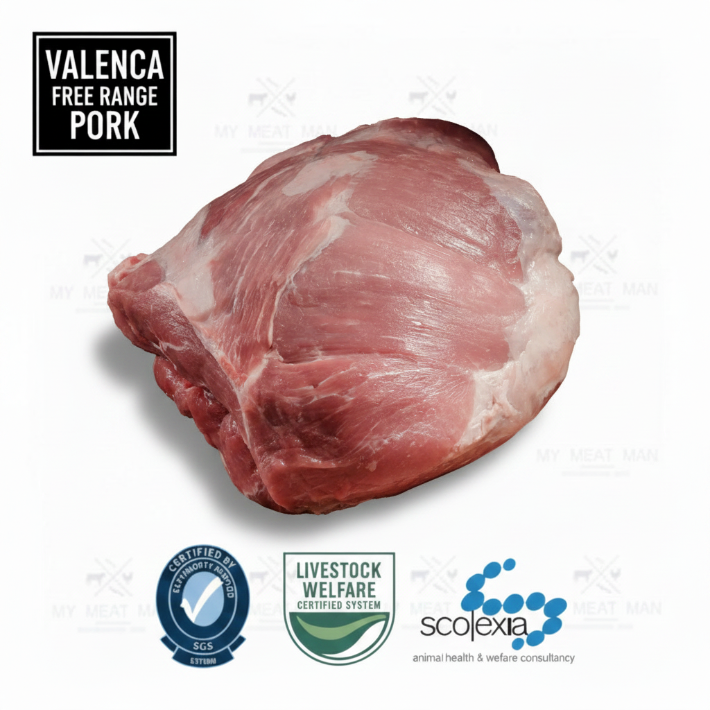 Australian Valenca Free Range Pork Shoulder Boneless and Skinless