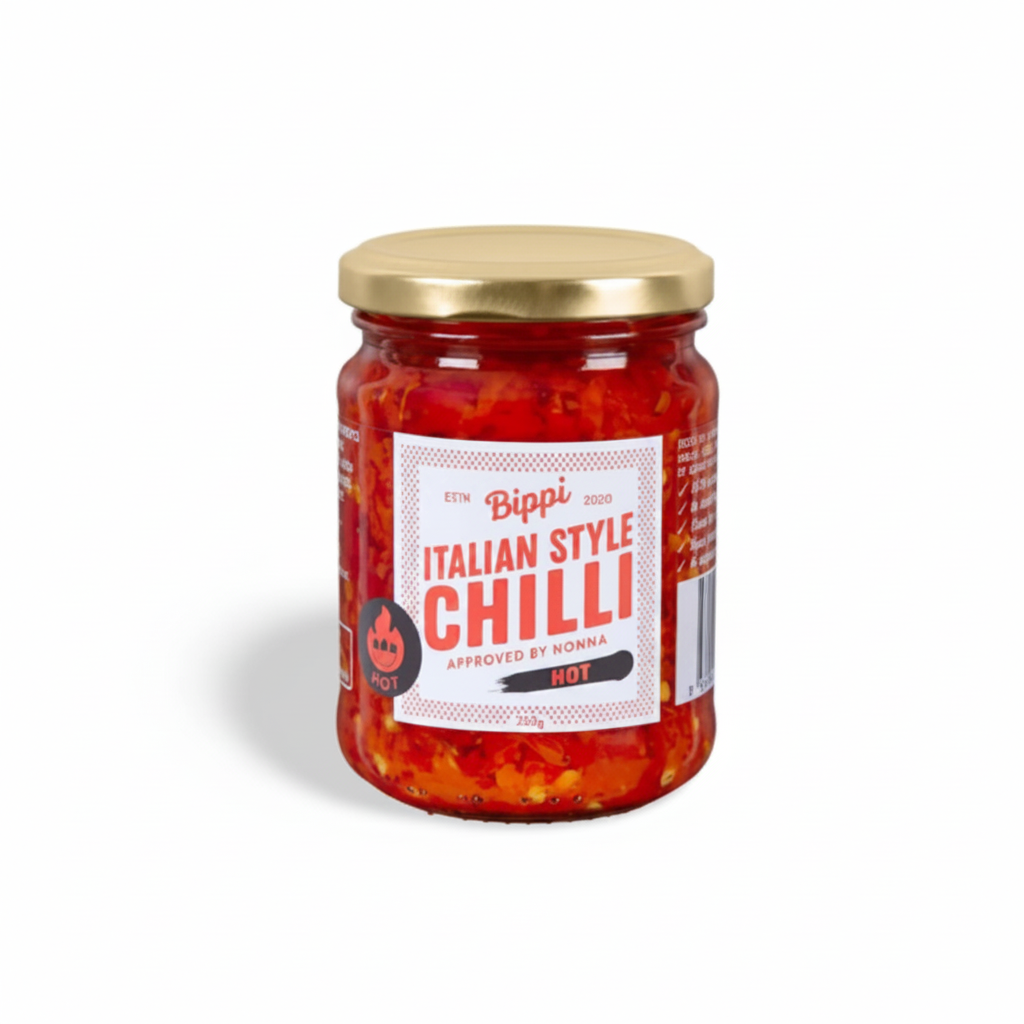 Bippi Italian Style Chilli - Hot 250g