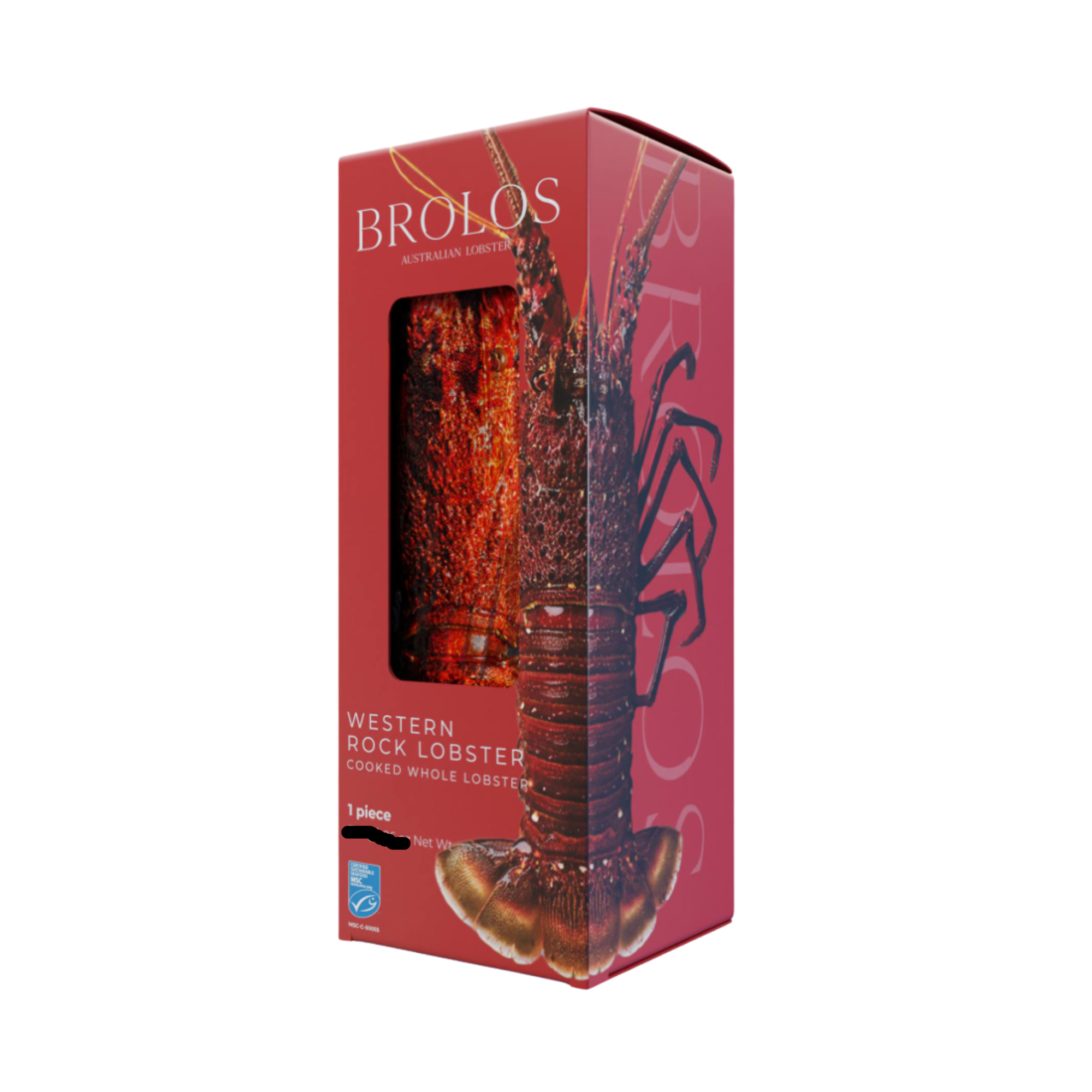 Brolos Western Rock Lobster Cooked Whole 420g