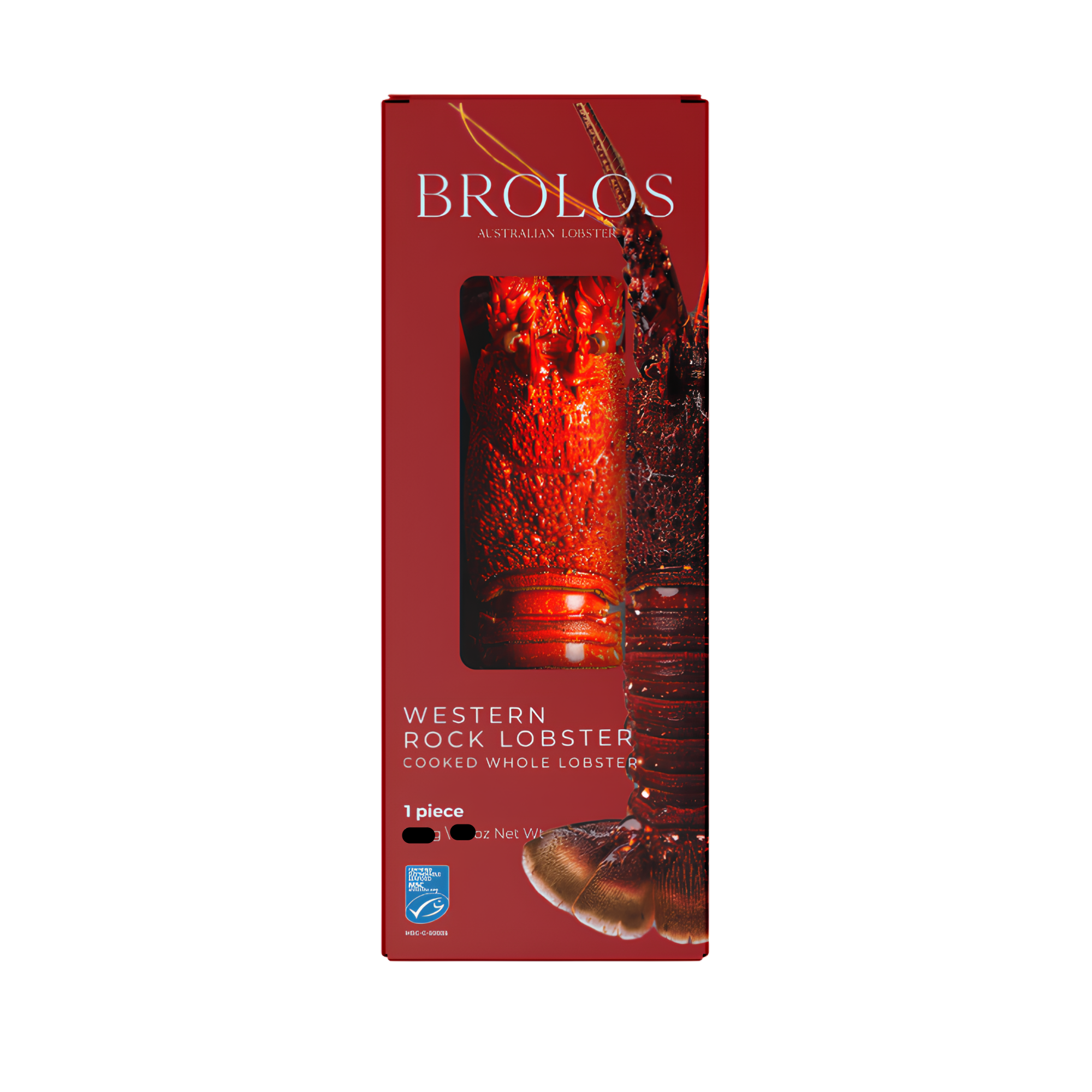 Brolos Western Rock Lobster Cooked Whole 420g 