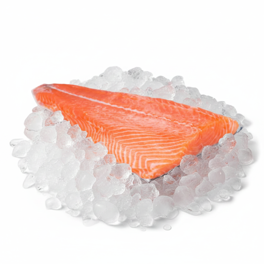 Canadian Wild King Salmon Fillet Tail Sashimi Grade (Frozen)