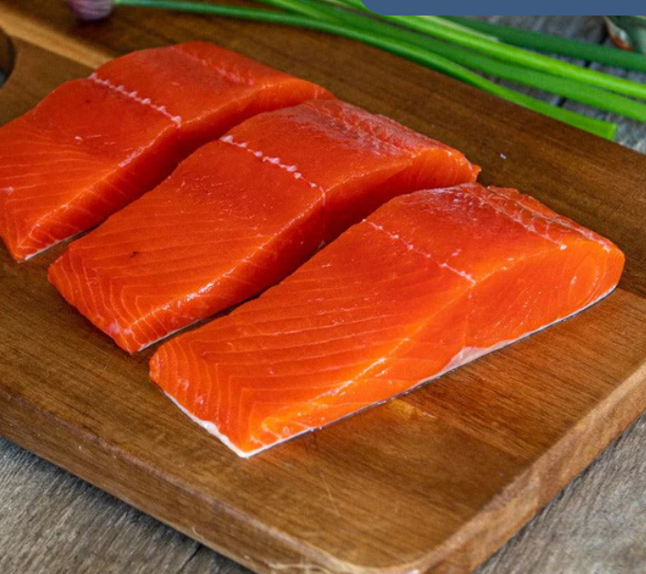 Canadian Wild Sockeye Salmon Fillet - Sashimi Grade (Frozen)