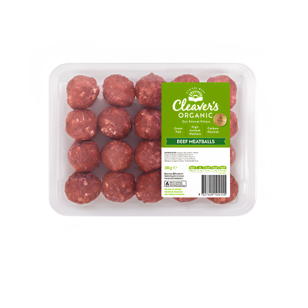 Australian Cleavers Organic Beef Meatballs 380g — alternate angle