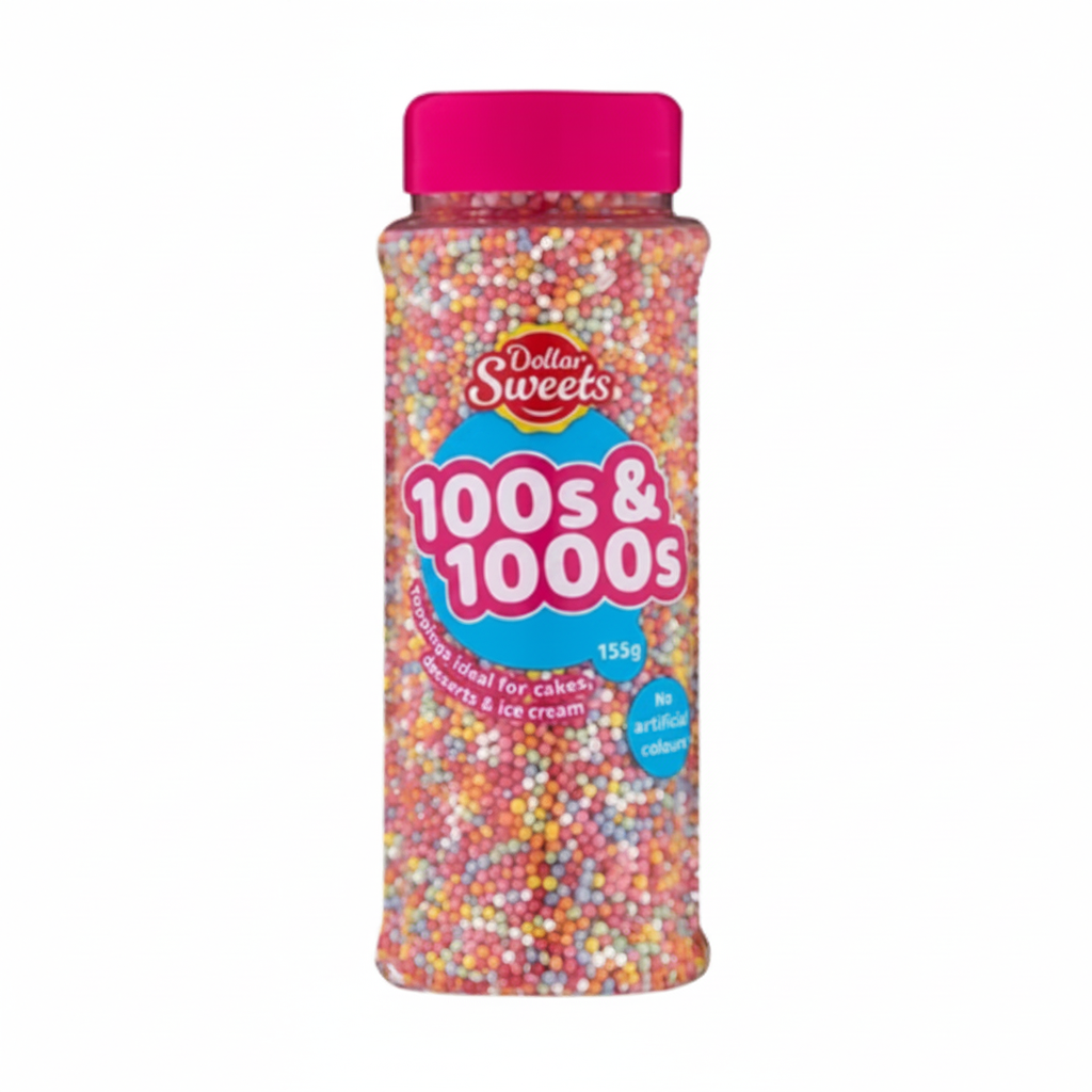 Dollar Sweets 100s & 1000s Sprinkles 155g