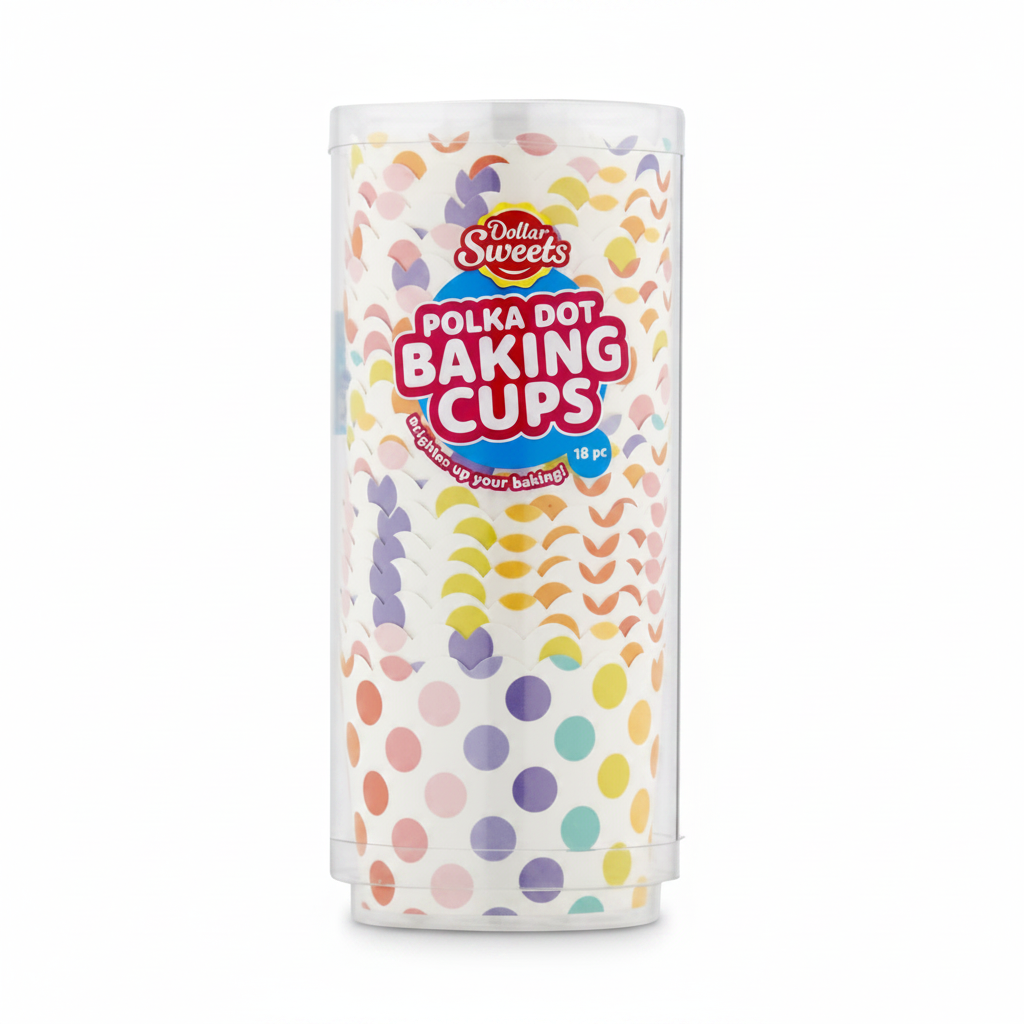 Dollar Sweets Baking Cups - Polka dots
