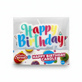 Dollar Sweets Happy Birthday Candles with Stars
