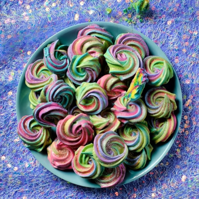 Dollar Sweets Neon Food Colours 40ml (4 x 10ml droppers)