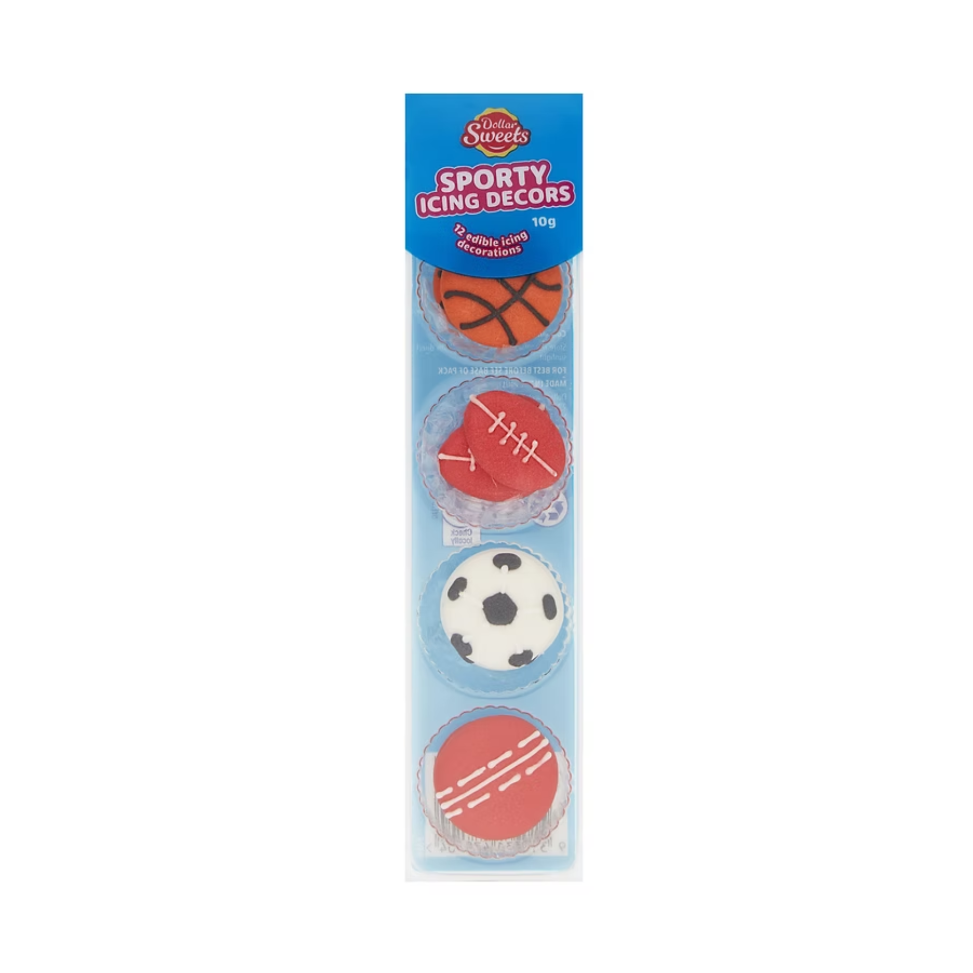 Dollar Sweets Sporty Icing Decors 10g