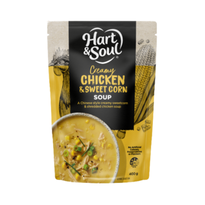Hart & Soul Creamy Chicken & Sweetcorn Soup