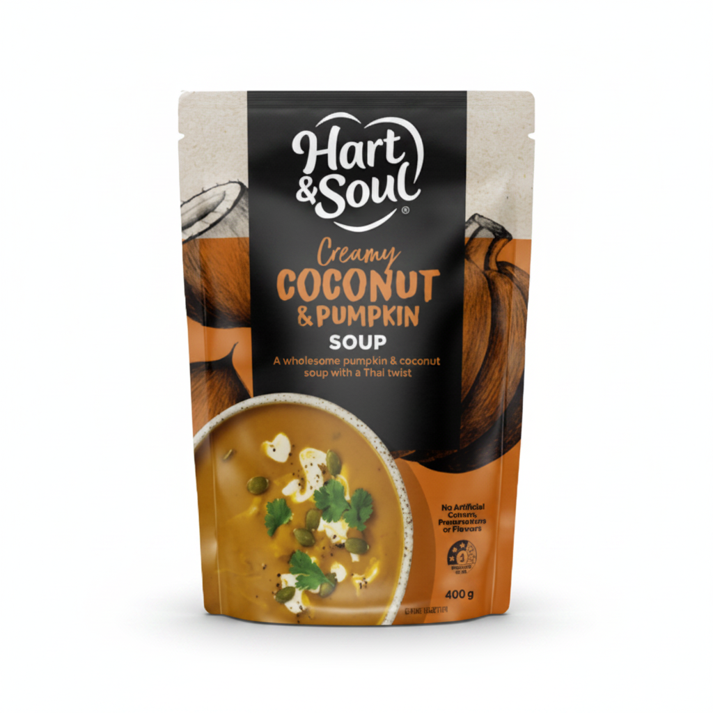 Hart & Soul Creamy Coconut Pumpkin Soup