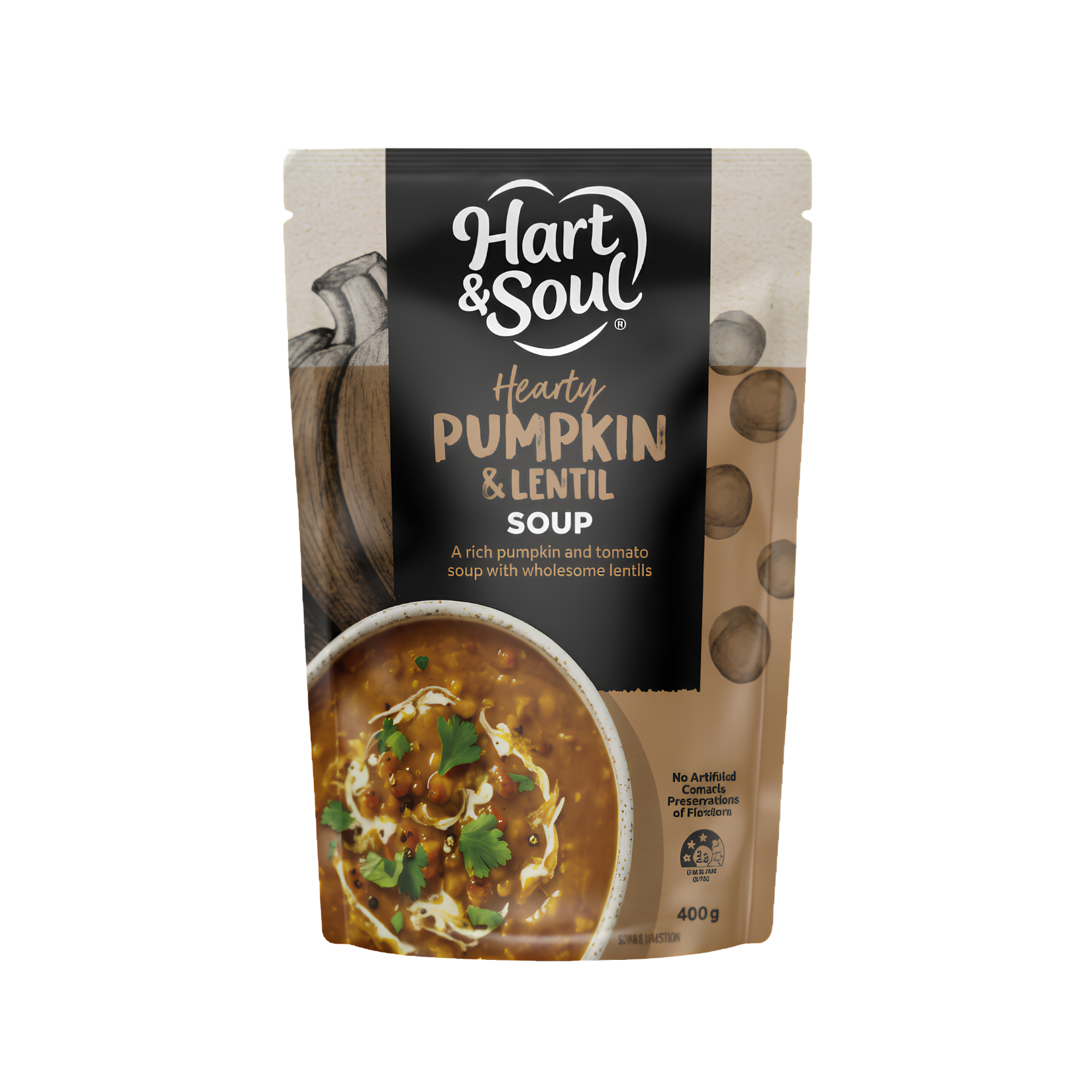 Hart & Soul Hearty Pumpkin & Lentil Soup