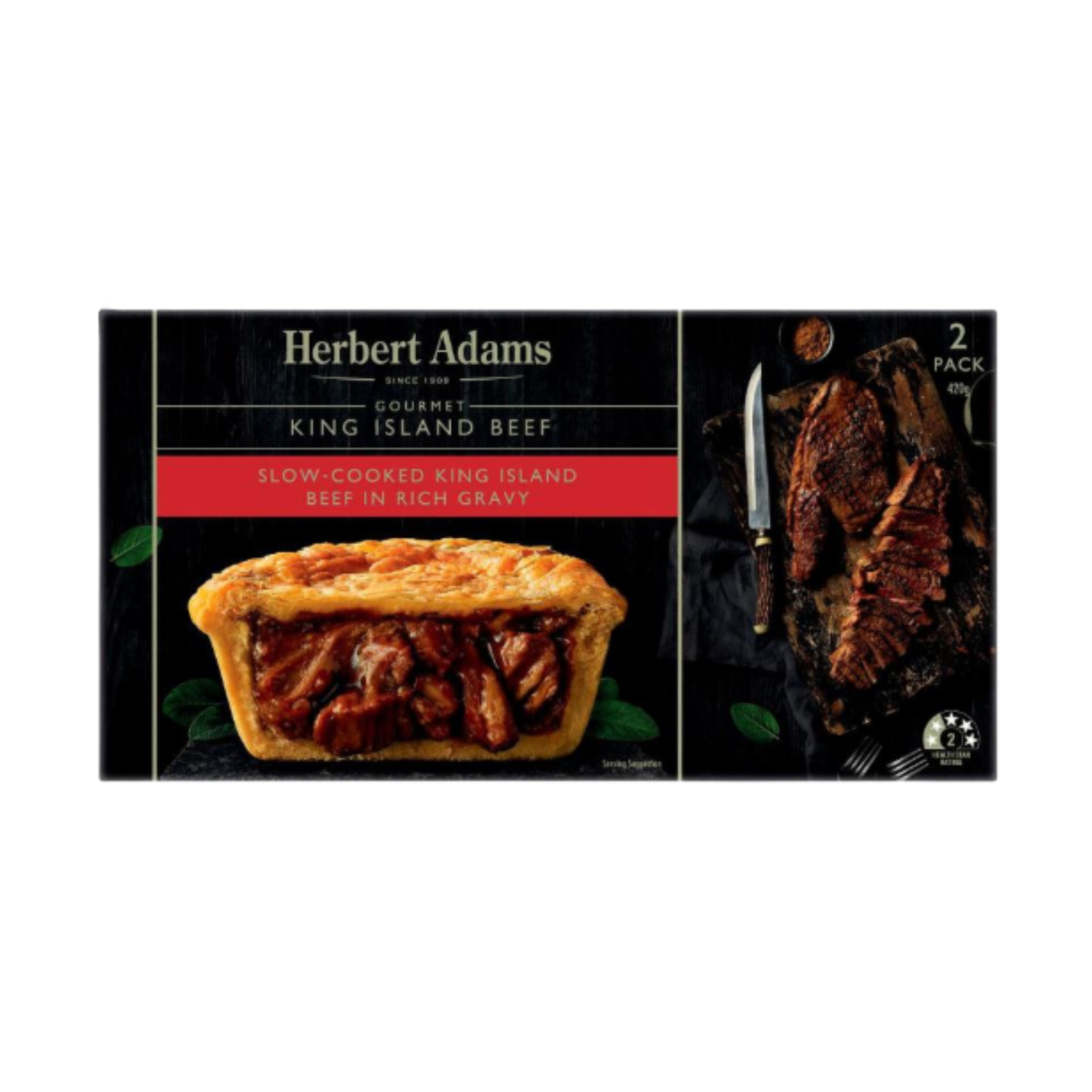 Australian Herbert Adams Gourmet King Island Beef Slow-Cooked In Rich Gravy