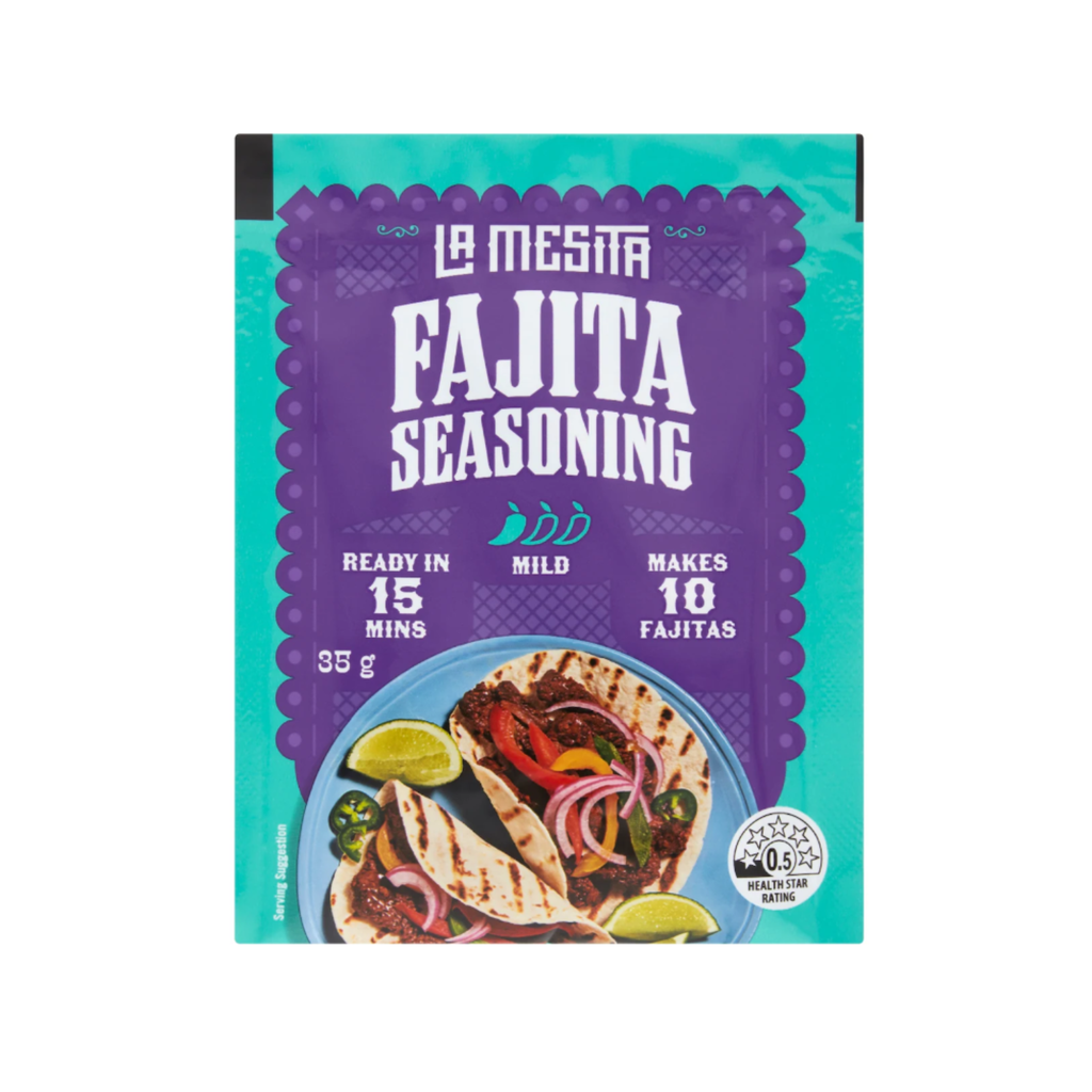 La Mesita Seasoning Fajita Mild 35g
