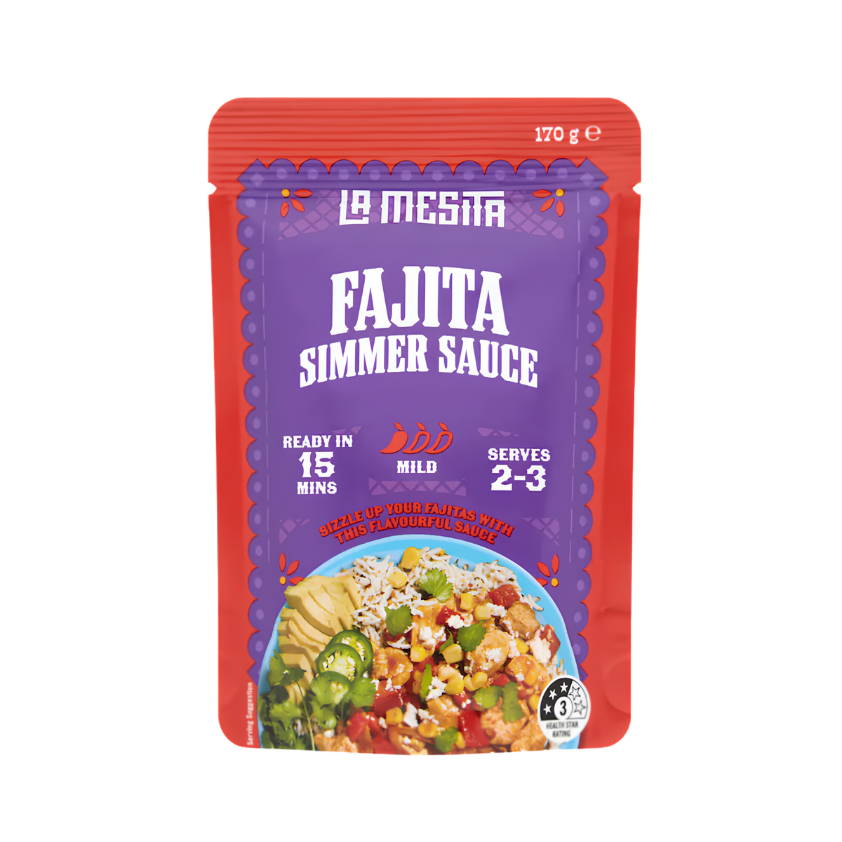 La Mesita Fajita Simmer Sauce 170g