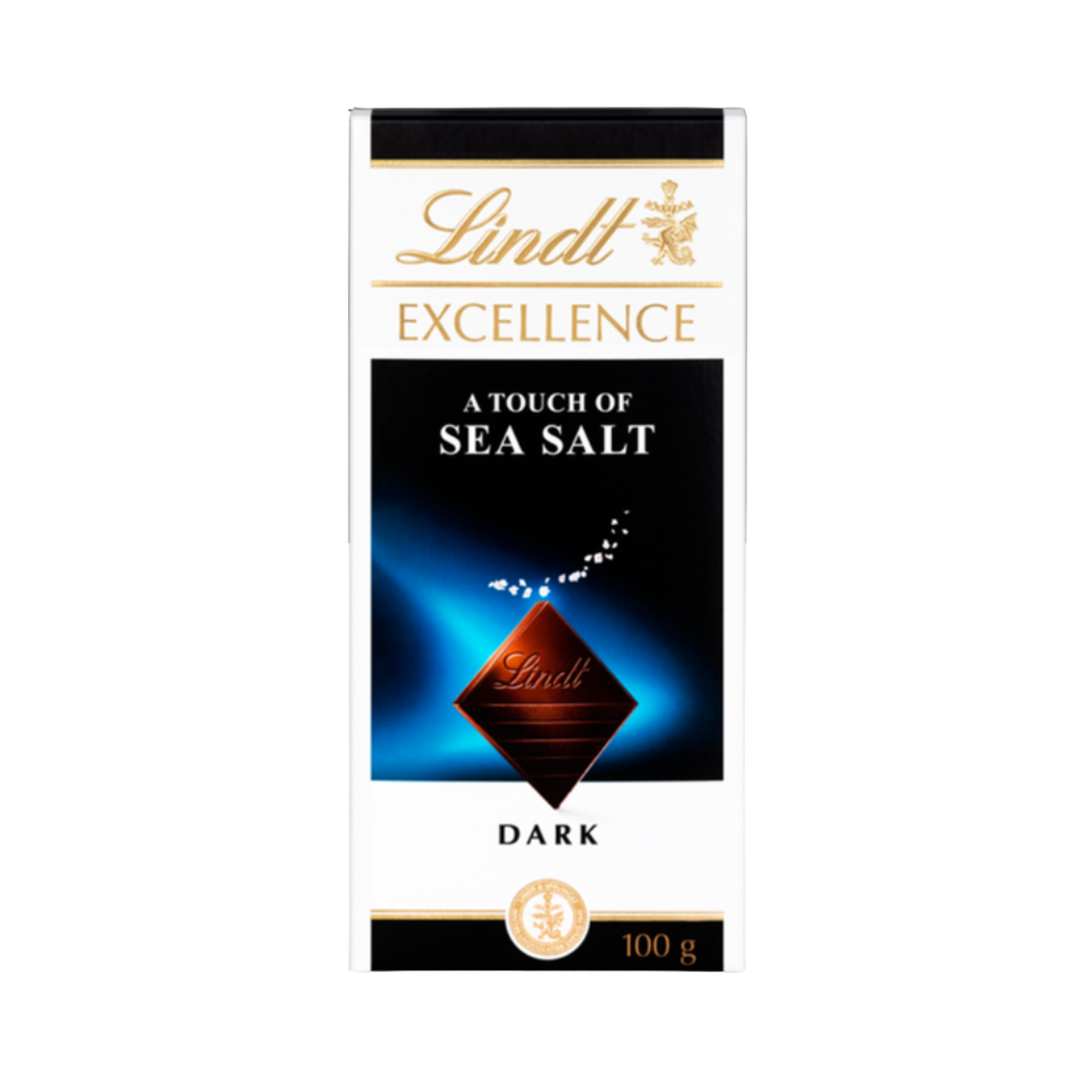 Lindt Excellence Sea Salt Dark Chocolate Block 100g