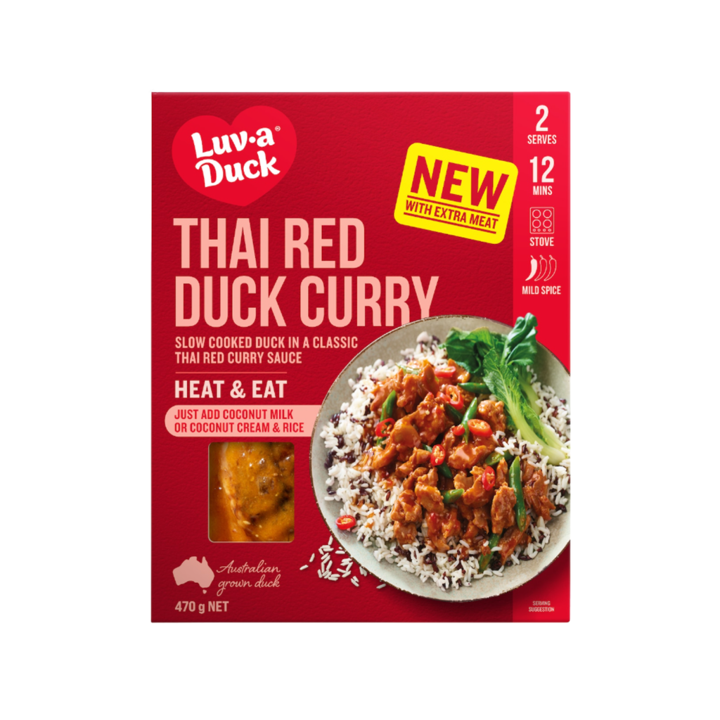 Australian Luv-A-Duck Thai Red Duck Curry 470g