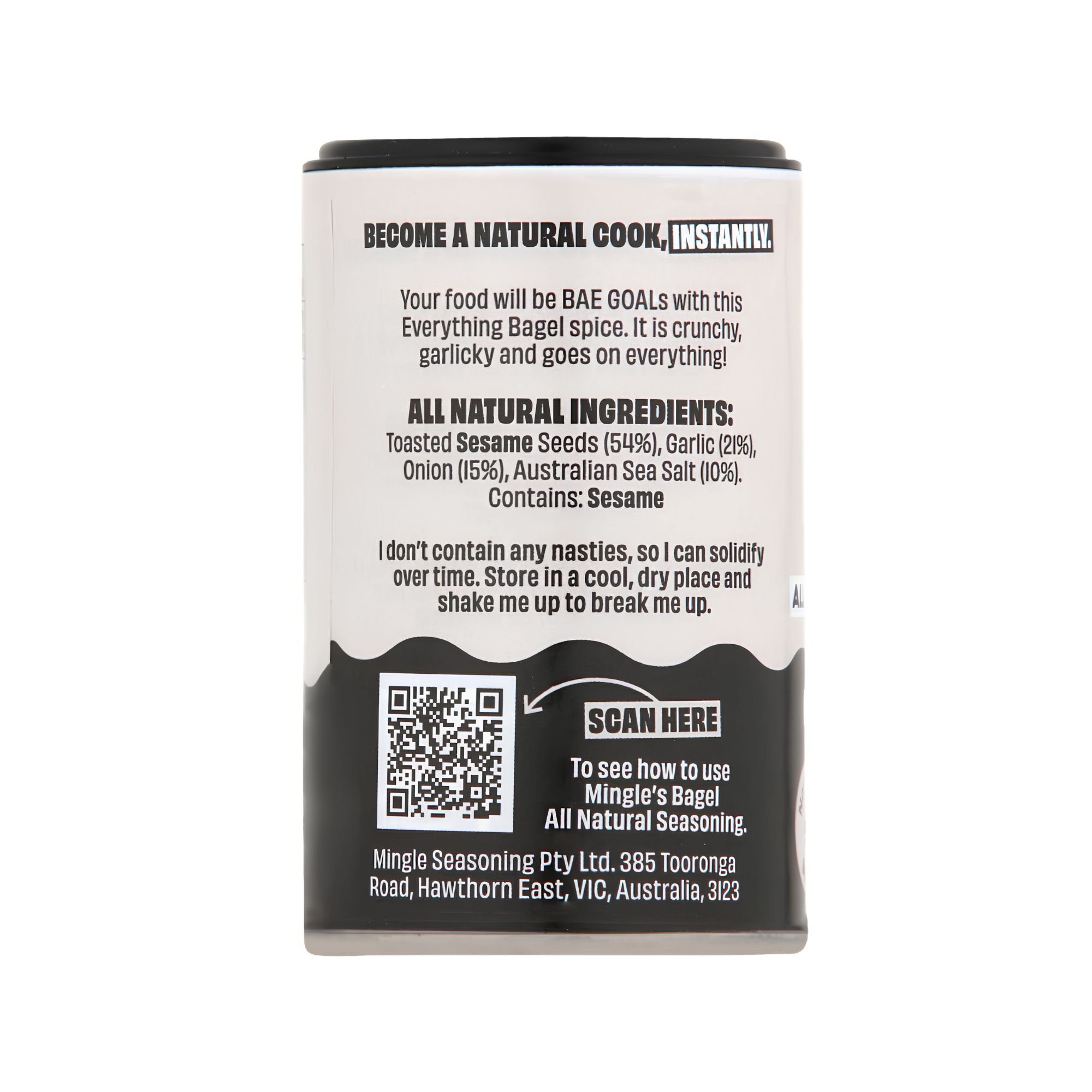 Mingle Everything Bagel All Natural Seasoning 50g