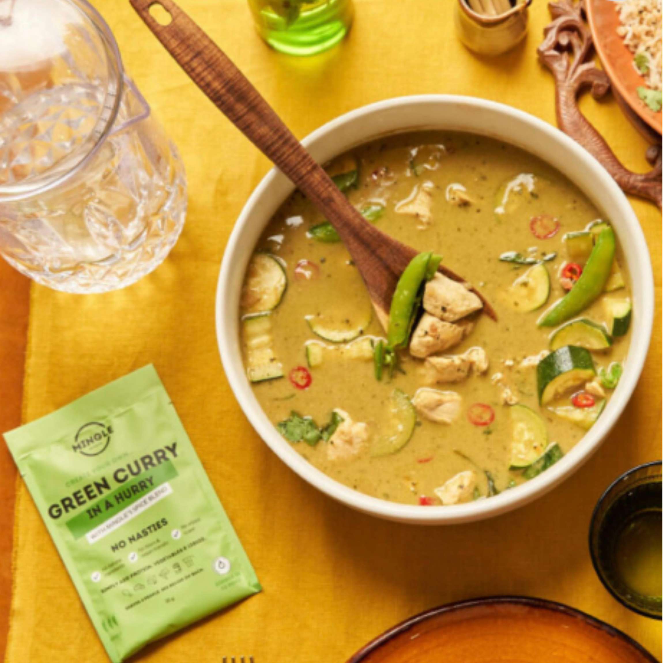 Mingle Green Curry Recipe Base 30g