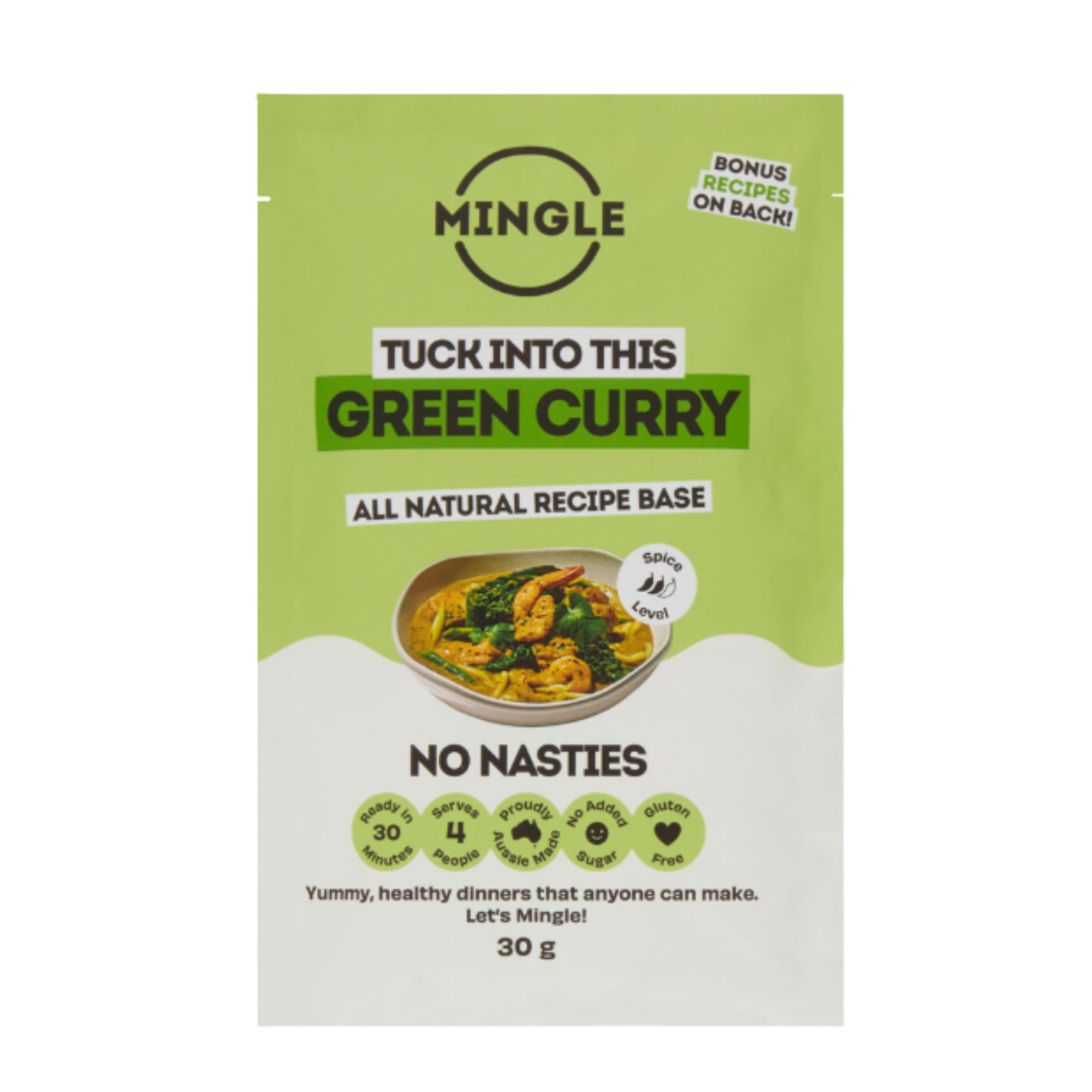 Mingle Green Curry Recipe Base 30g