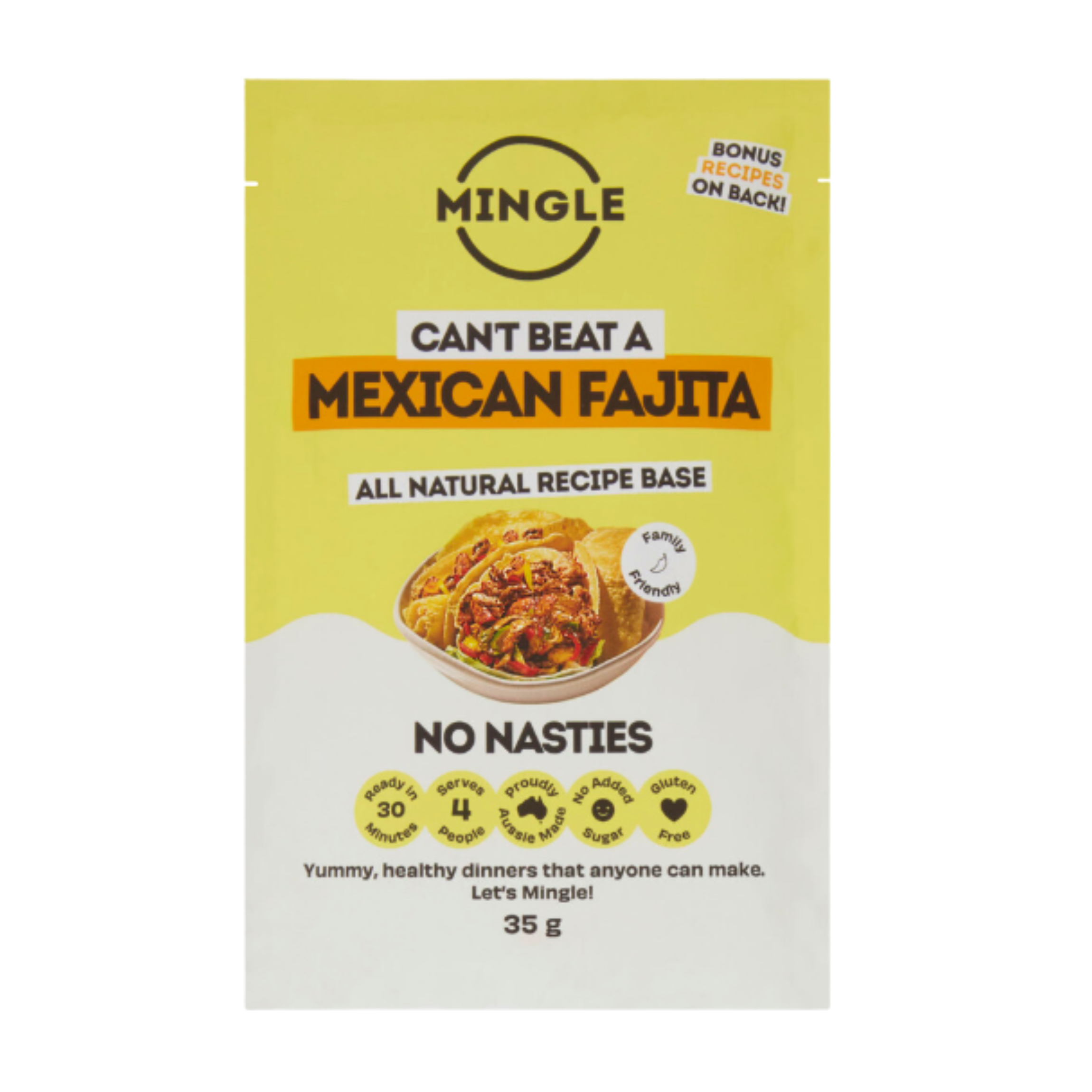 Mingle Mexican Fajita Recipe Base 35g