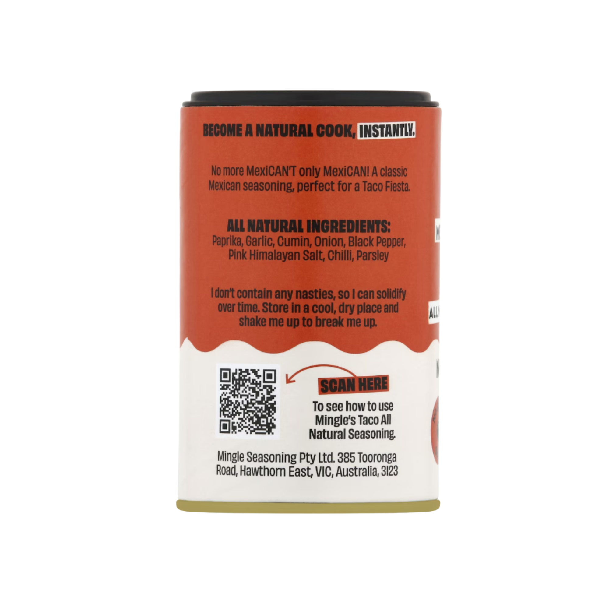 Mingle Mexican Fiesta Taco All Natural Seasoning 50g