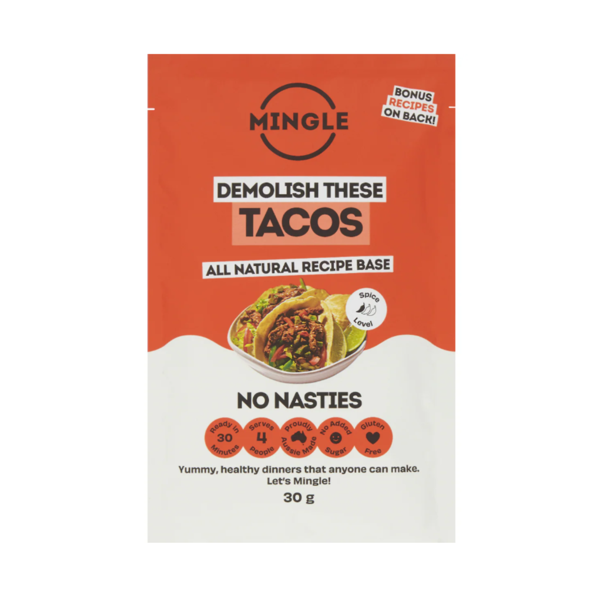 Mingle Taco Recipe Base 30g