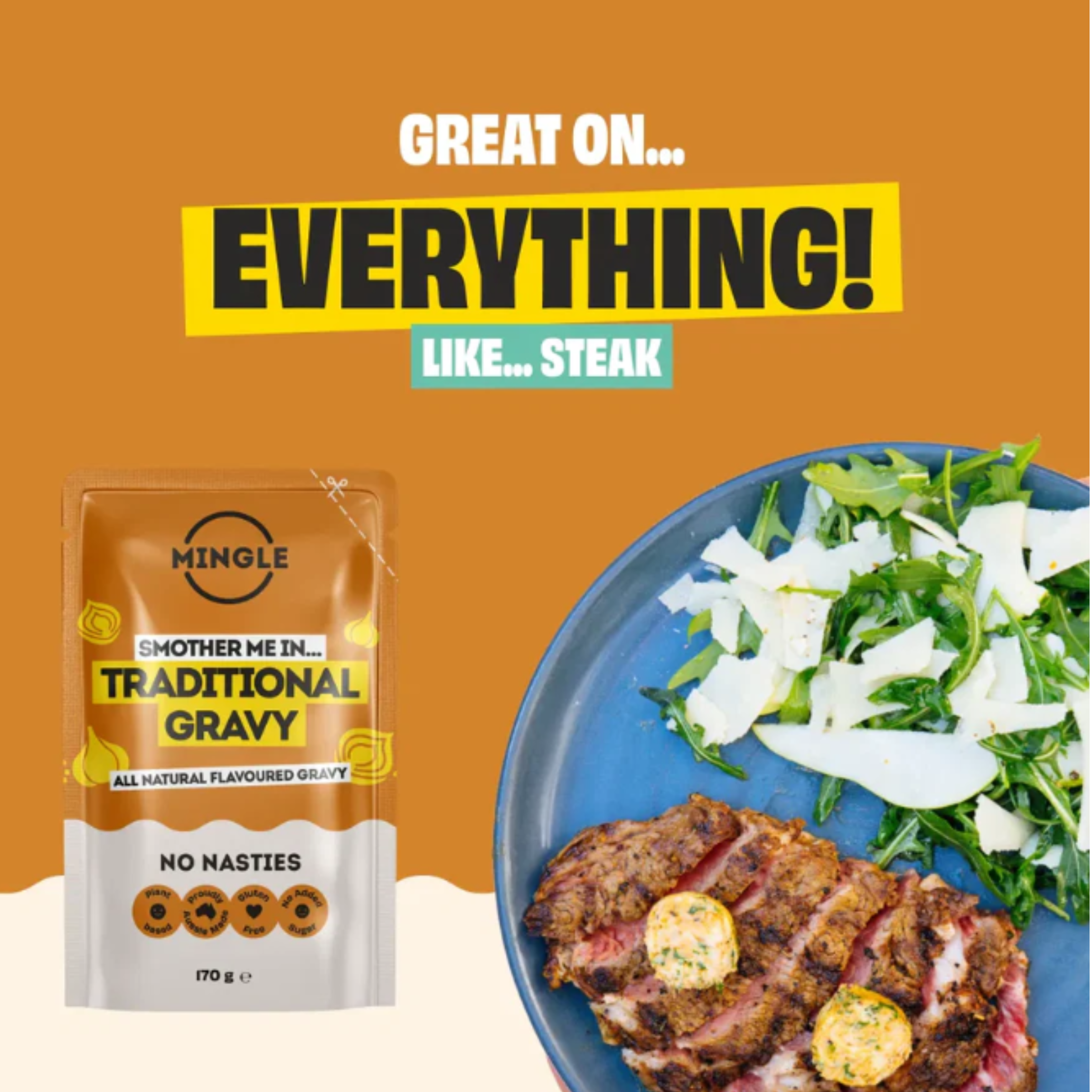 Mingle Traditional Gravy 170g — no nasties