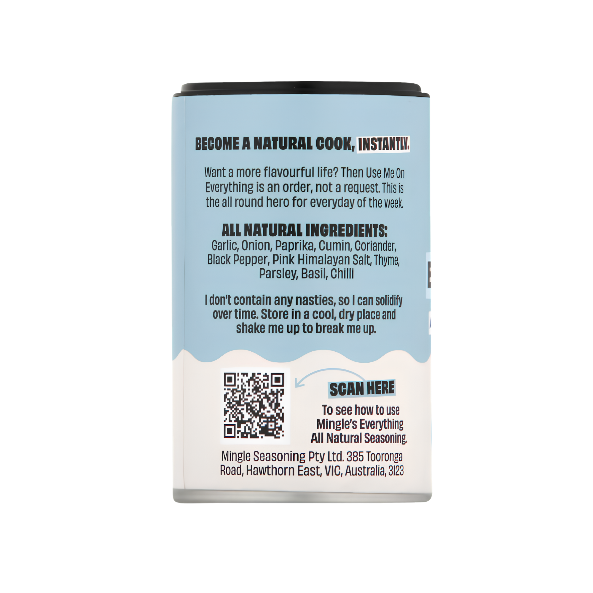 Mingle Use Me On Everything All Natural Seasoning 50g