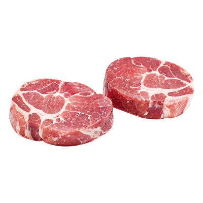 Australian Frozen Murray Valley Pork Collar Steak - 300 g
