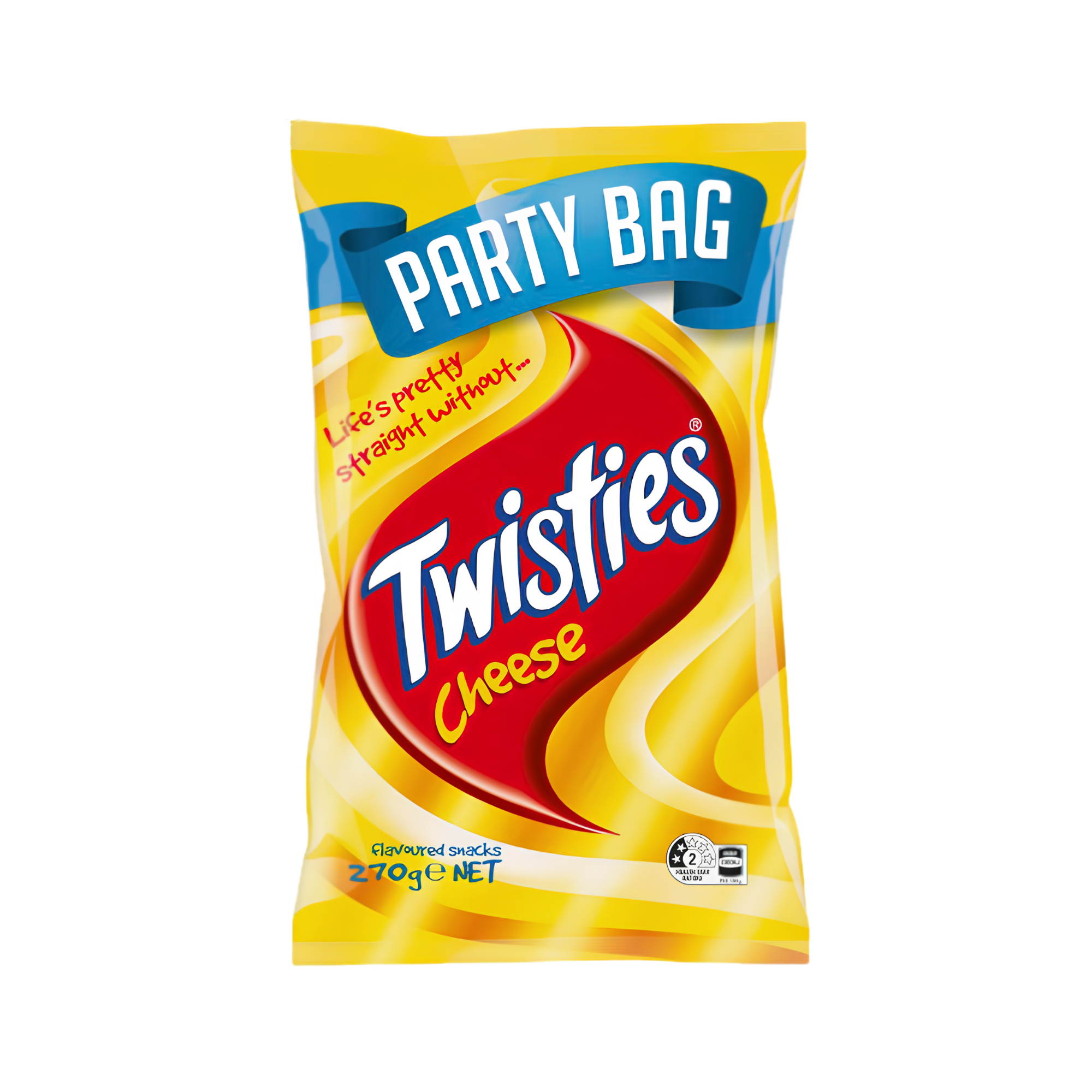 Australian Twisties Cheese Party Bag 270g
