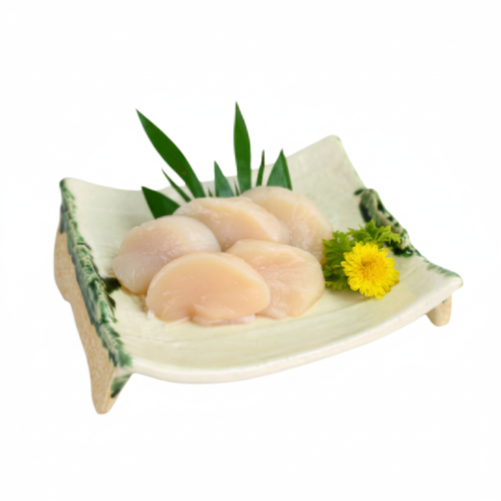 Wild Japanese Hokkaido Sea Scallops Sashimi Grade 2S size (Frozen)